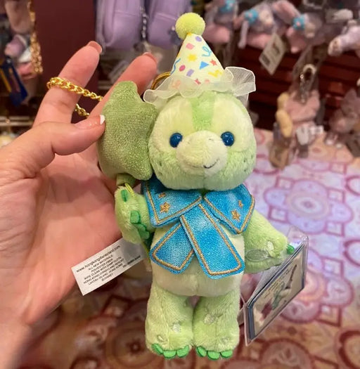 HKDL - 2024 Celebration Duffy and Friends Plush Charm Keychain - Olu Mel – Adorable Gift Keychain Hong Kong Disney Resort