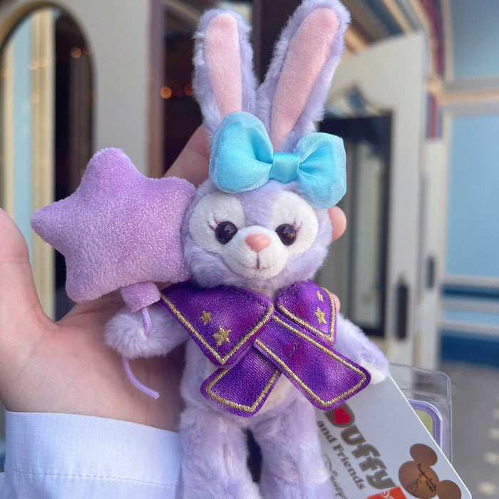 HKDL - 2024 Celebration Duffy and Friends Plush Charm Keychain - StellaLou – Adorable Gift Keychain Hong Kong Disney Resort