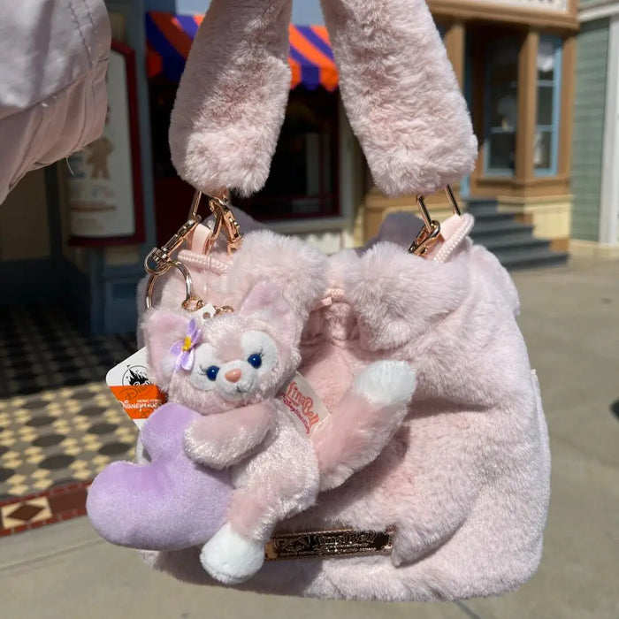 HKDL - 2024 Celebration Duffy and Friends Series, Adorable Plush Tote Bag - LinaBell Crossbody Bag Hong Kong Disney Resort