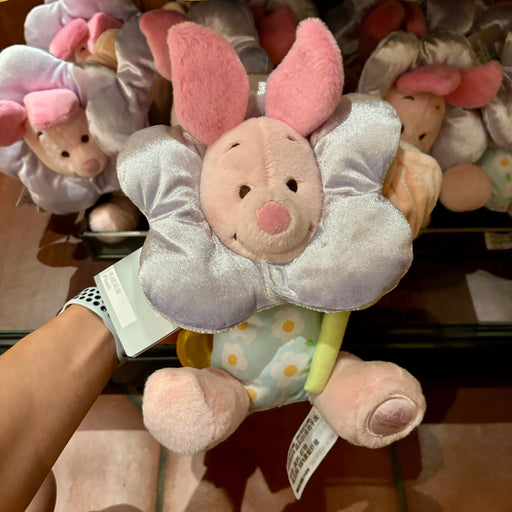 Shanghai Disney 2024 Summer Winnie the Pooh 9-Inch Piglet Plush Toy Gift Shanghai Disney Resort