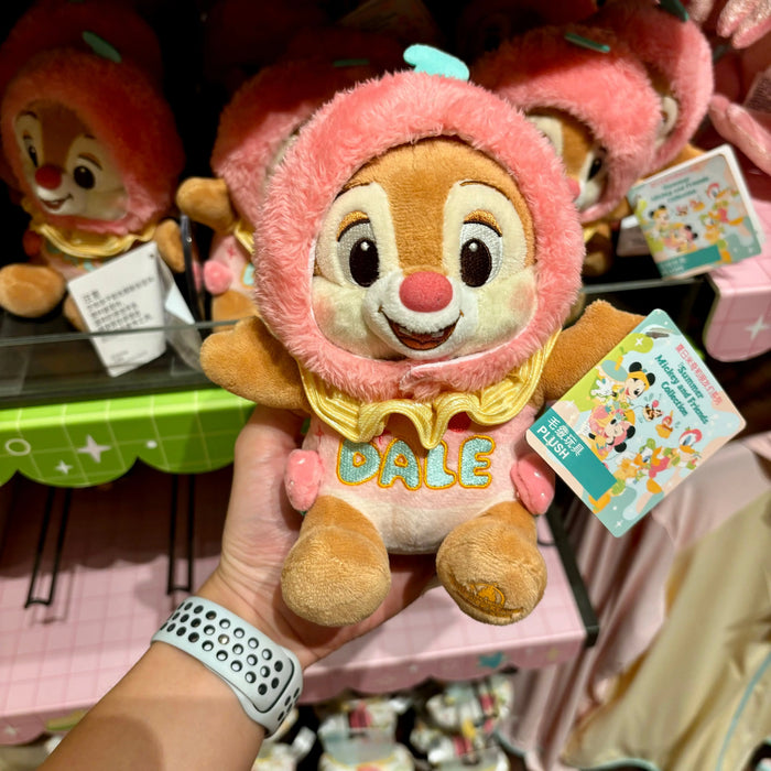 Shanghai Disney 2024 Summer Mickey Series Chip Plush Toy Gift Shanghai Disney Resort