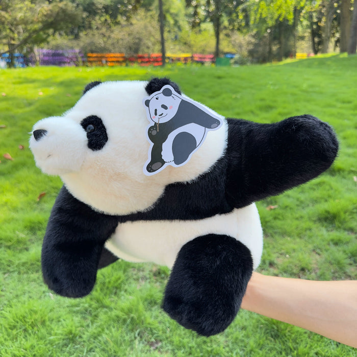 Chongqing Zoo - Yu Ai Panda with Spider Design Keychain (Three Sizes) Chongqing Zoo