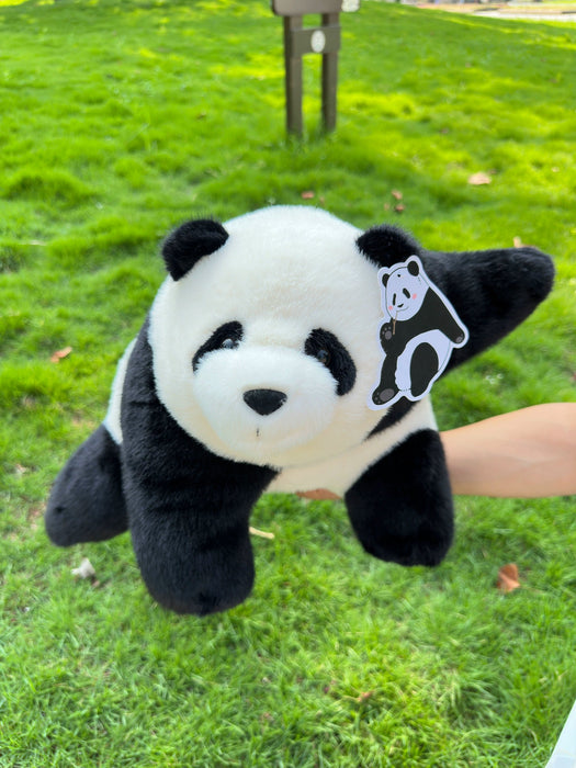 Chongqing Zoo - Yu Ai Panda with Spider Design Keychain (Three Sizes) Chongqing Zoo