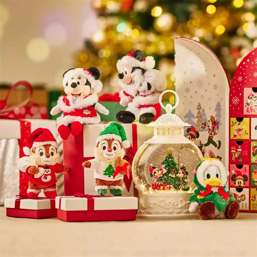 TDR - 2024 Christmas Disney Character Keychains & Plush – Mickey, Stitch, Eeyore | Adorable Gifts & Collectibles Tokyo Disney Resort