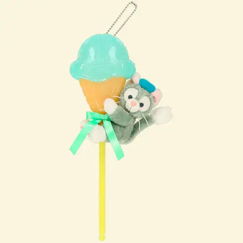 TDR - Duffy and Friends - Gelatoni Plush Toy Stick Keychain (Release Date: Oct 3, 2024) - DAYDREAMING LAND