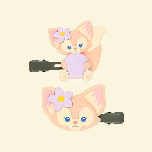 TDR - Duffy and Friends - LinaBell Hair Clip Set (Release Date: Oct 3, 2024) Tokyo Disney Resort