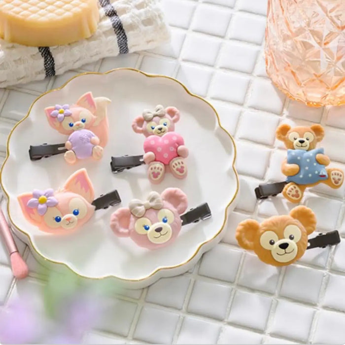 TDR - Duffy and Friends - LinaBell Hair Clip Set (Release Date: Oct 3, 2024) Tokyo Disney Resort