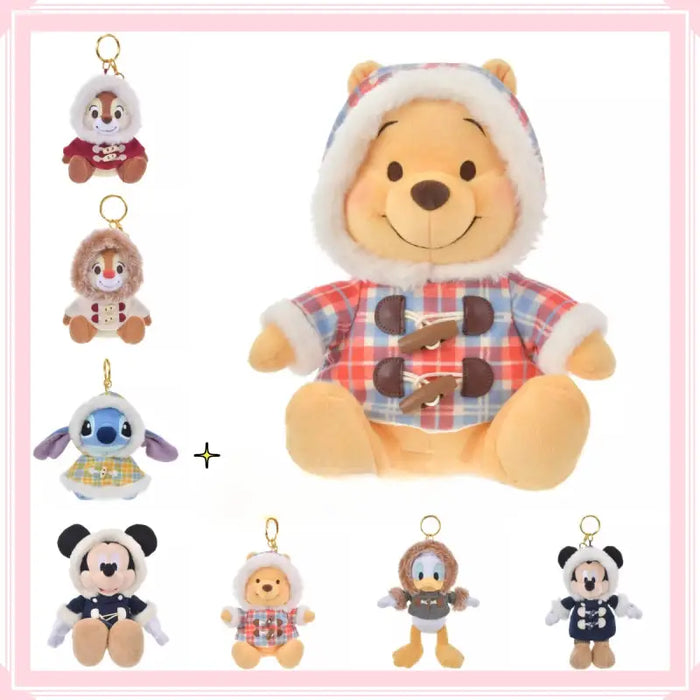 TDR - Winter 2024 Pooh | Mickey | Chip | Dale | Donald Duck & Stitch Collection | Plush | Keychains & Cozy Accessories DAYDREAMING LAND