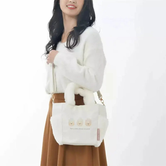 TDR - Winter 2024 ‘WHITE POOH’ Collection – Winnie the Pooh & Friends Plush Keychains Cozy Accessories Tokyo Disney Resort