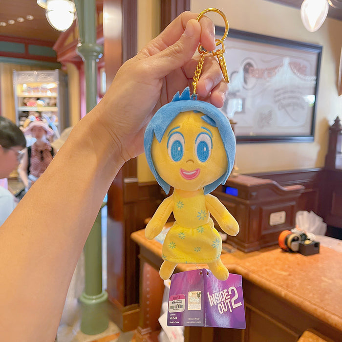 Hong Kong Disney Inside Out Sadness, Anger, Joy, Fear Plush Toy Keychain - DAYDREAMING LAND