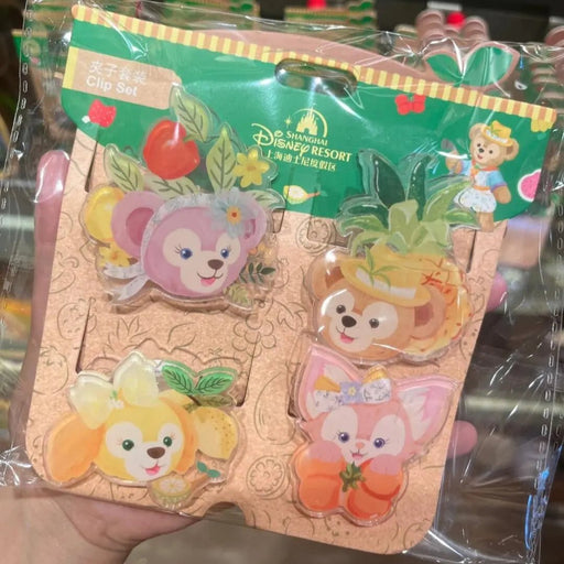 Shanghai Disney 2024 Summer Duffy Acrylic Clip Set Memo and Photo Holders Decoration - DAYDREAMING LAND