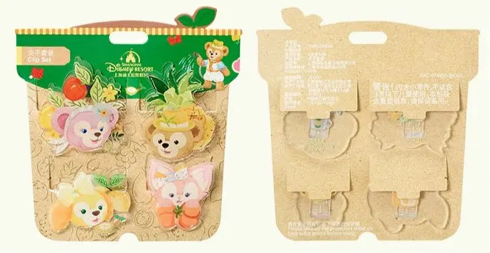 Shanghai Disney 2024 Summer Duffy Acrylic Clip Set Memo and Photo Holders Decoration - DAYDREAMING LAND