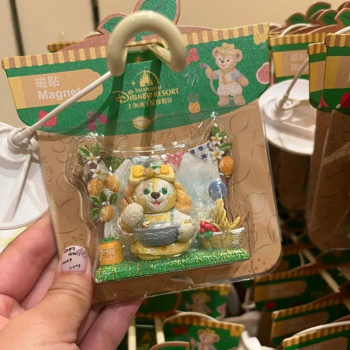 Shanghai Disney 2024 Summer Duffy and CookieAnn Refrigerator Magnet Decoration - DAYDREAMING LAND