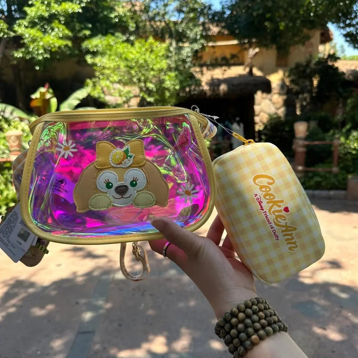 Shanghai Disney 2024 Summer Duffy and CookieAnn Transparent Shoulder Bag Dual - purpose Bag Gift - DAYDREAMING LAND