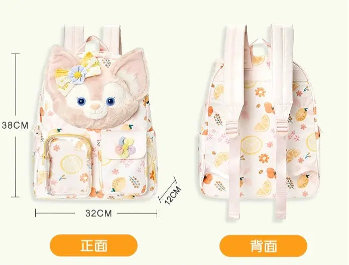 Shanghai Disney 2024 Summer Duffy and LinaBell Backpack School Bag Gift - DAYDREAMING LAND