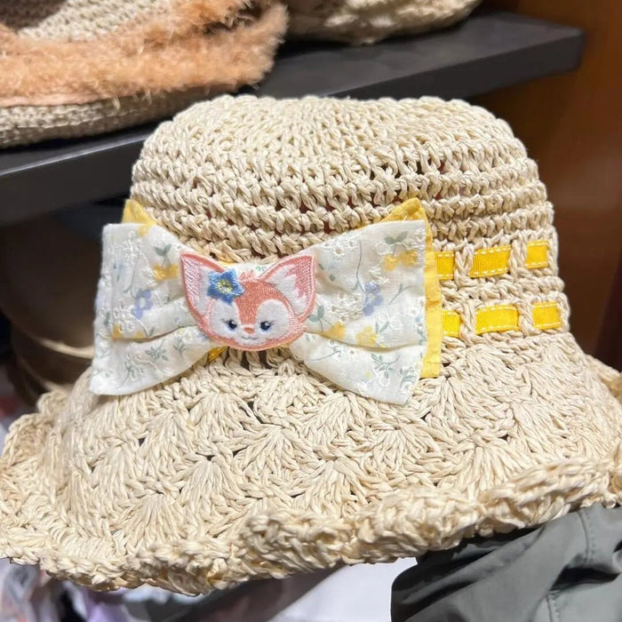 Shanghai Disney 2024 Summer Duffy and LinaBell Straw Hat Summer Sunshade Breathable Hat - DAYDREAMING LAND