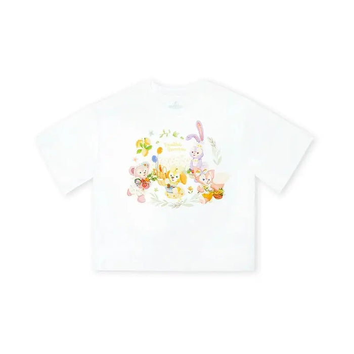 Shanghai Disney 2024 Summer Duffy and LinaBell Sun Protection Shirt Adult T-Shirt Chiffon Shirt - DAYDREAMING LAND