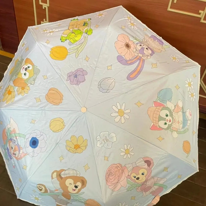 Shanghai Disney 2024 Summer Duffy Summer Sunshade Rain Umbrella Portable - DAYDREAMING LAND