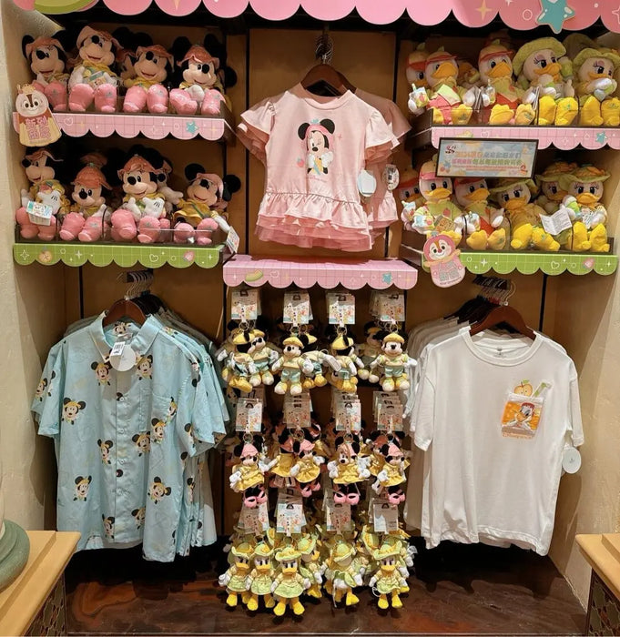 Shanghai Disney 2024 Summer Mickey and Minnie Adult Sun Protection Shirt Children’s T-Shirt and Shorts - DAYDREAMING LAND