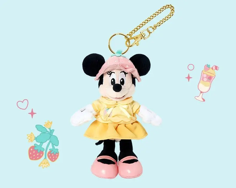 Shanghai Disney 2024 Summer Mickey and Minnie Plush Toy Keychain Gift - DAYDREAMING LAND