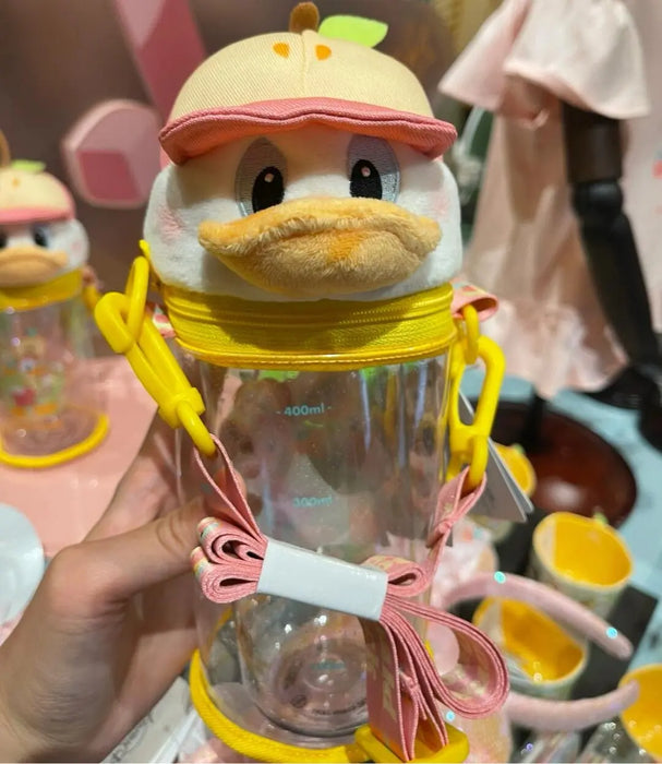 Shanghai Disney 2024 Summer Mickey & Donald Duck Crossbody Transparent Cup Holder - DAYDREAMING LAND