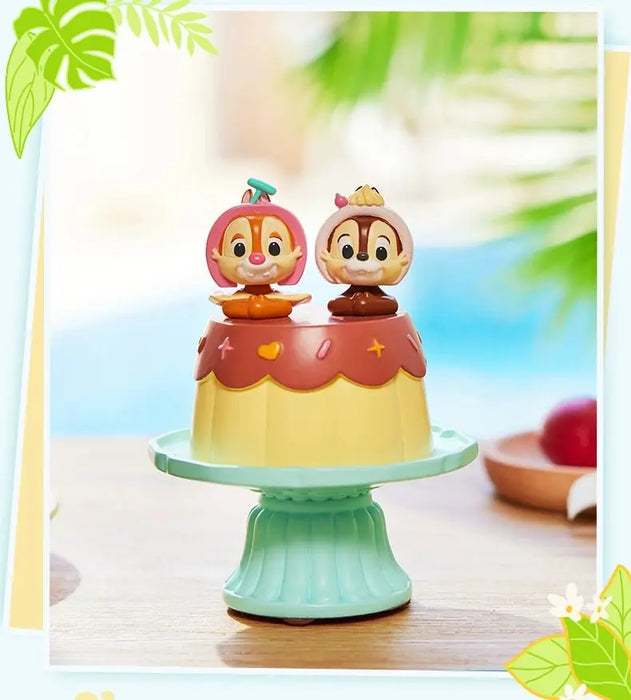 Shanghai Disney 2024 Summer Mickey Series Chip & Dale Bobblehead Desk Decoration - DAYDREAMING LAND