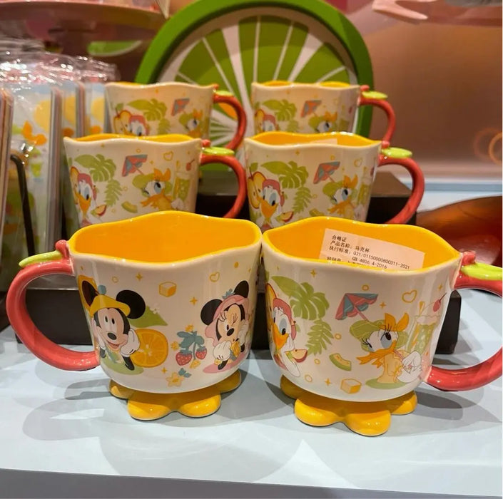 Shanghai Disney 2024 Summer Mickey Series Dessert Mug Office Ceramic Summer Cup - DAYDREAMING LAND