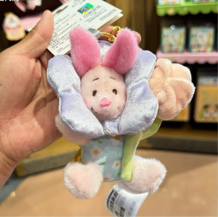 Shanghai Disney 2024 Summer Winnie the Pooh and Piglet Plush Toy Keychain Gift - DAYDREAMING LAND