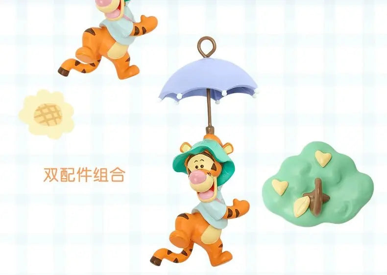 Shanghai Disney 2024 Summer Winnie the Pooh and Tigger Refrigerator Magnet Decoration - DAYDREAMING LAND