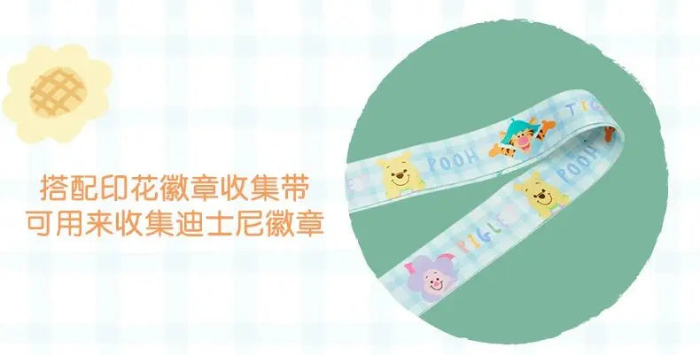 Shanghai Disney 2024 Summer Winnie the Pooh Badge Starter Kit Lanyard Card Holder - DAYDREAMING LAND