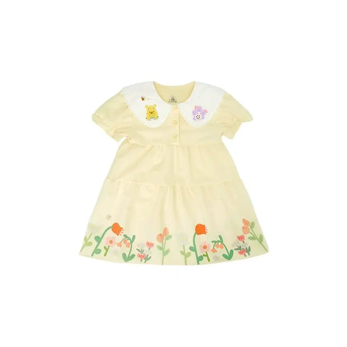 Shanghai Disney 2024 Summer Winnie the Pooh Children and Adult T-Shirt Sun Protection Shirt Dress - DAYDREAMING LAND