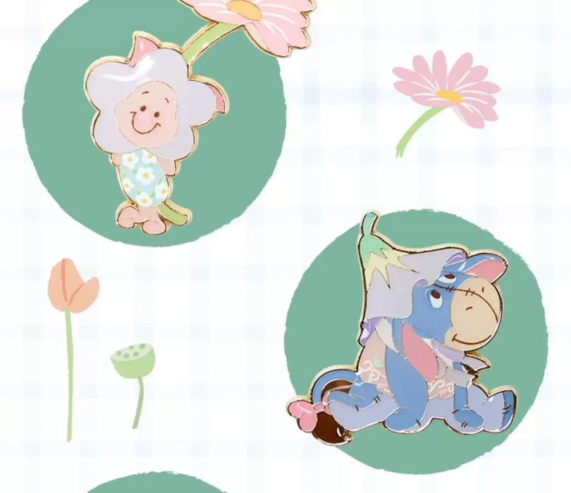 Shanghai Disney 2024 Summer Winnie the Pooh Piglet Blind Box Pin Toy Gift - DAYDREAMING LAND