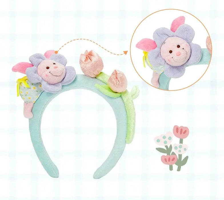 Shanghai Disney 2024 Summer Winnie the Pooh & Piglet Headband Hair Accessory - DAYDREAMING LAND