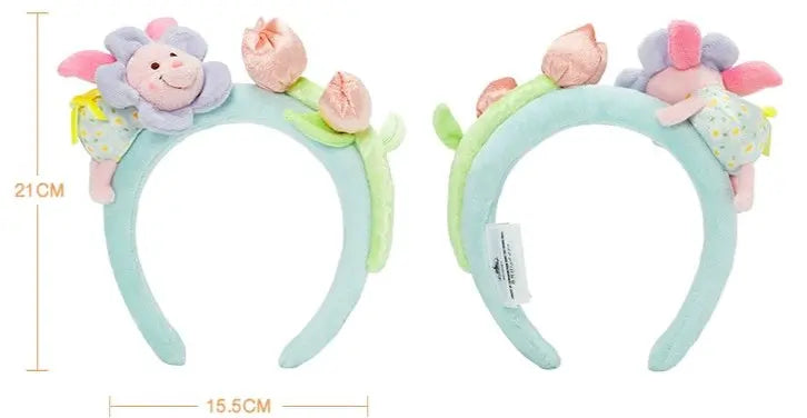 Shanghai Disney 2024 Summer Winnie the Pooh & Piglet Headband Hair Accessory - DAYDREAMING LAND