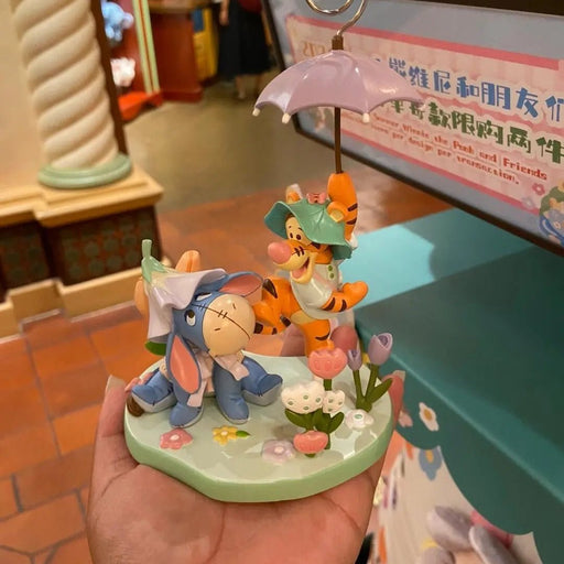 Shanghai Disney 2024 Summer Winnie the Pooh, Tigger, and Eeyore Photo Holder Figurine - DAYDREAMING LAND