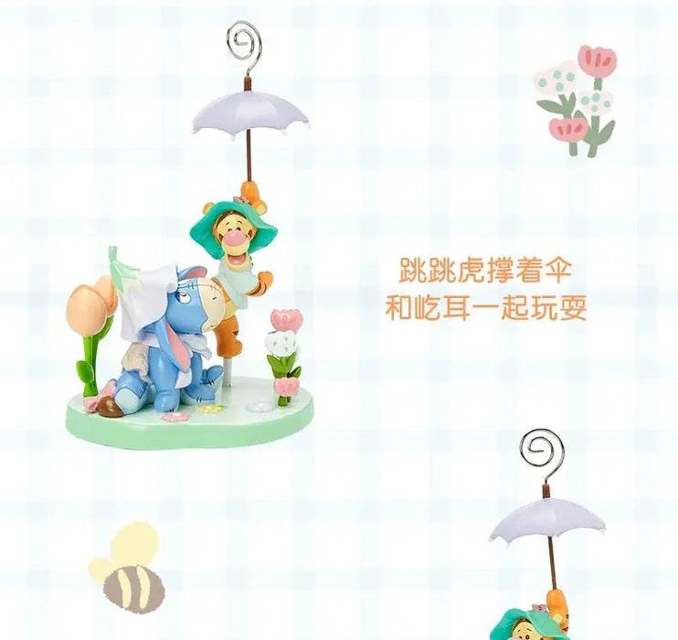 Shanghai Disney 2024 Summer Winnie the Pooh, Tigger, and Eeyore Photo Holder Figurine - DAYDREAMING LAND