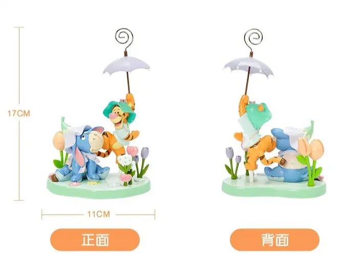 Shanghai Disney 2024 Summer Winnie the Pooh, Tigger, and Eeyore Photo Holder Figurine - DAYDREAMING LAND