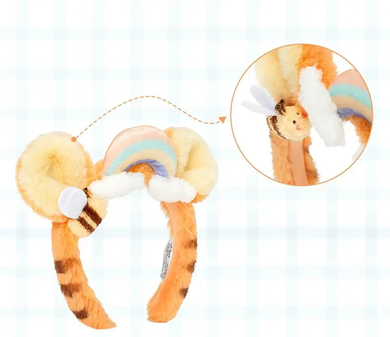 Shanghai Disney 2024 Summer Winnie the Pooh & Tigger Summer Headband - DAYDREAMING LAND